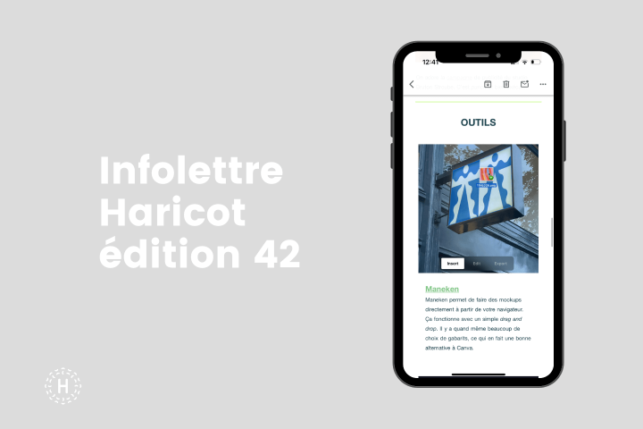 Infolettre Haricot édition #42